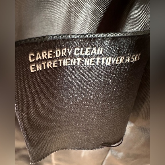 David Bitton Men's Black Double Breasted Wool Blend Insulated Peacoat Size Lg - Picture 11 of 11